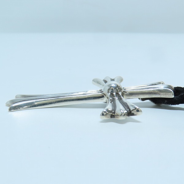 実際に弊社で買取させて頂いた【ギャラ付き】CHROME HEARTS/クロムハーツ CH CROSS LRG/ラージCHクロス ペンダント w/ボロチップ の画像 3枚目