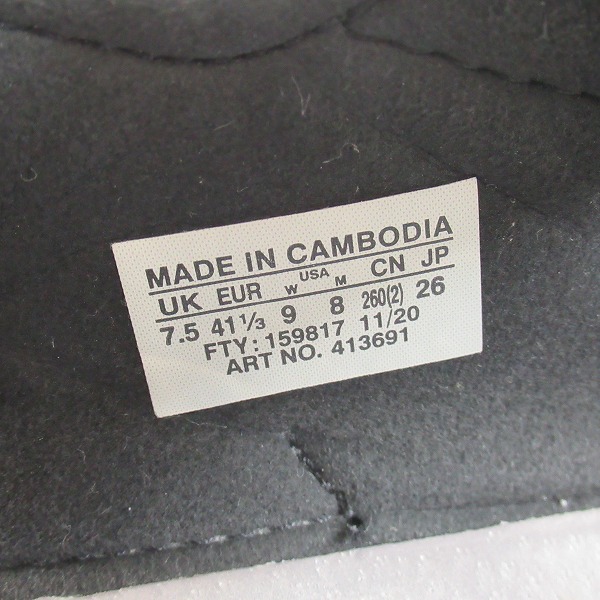 実際に弊社で買取させて頂いたSALOMON×AND WANDER/サロモン×アンドワンダー SPEEDCROSS SANDALS/スピードクロス サンダル ブラック 413691/26の画像 5枚目