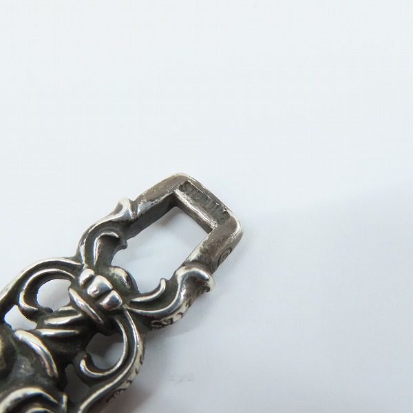 実際に弊社で買取させて頂いたCHROME HEARTS/クロムハーツ ダガーハート ペンダント チャーム/ネックレス トップの画像 4枚目