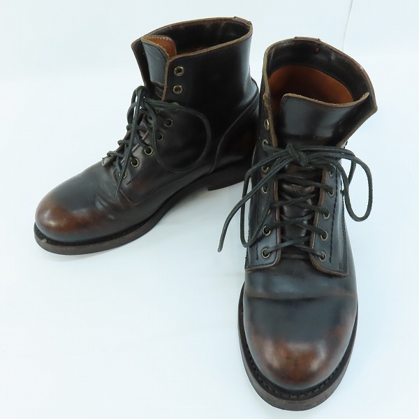 実際に弊社で買取させて頂いたBUTTERO/ブッテロ T-BONE オイルドレザー レースアップブーツ/41