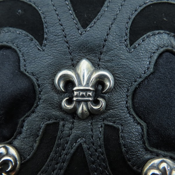 実際に弊社で買取させて頂いたCHROME HEARTS/クロムハーツ BSフレア モノグラム ネクタイの画像 6枚目