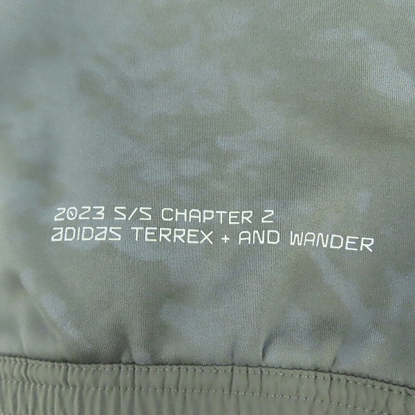 実際に弊社で買取させて頂いた adidas/アディダス terrex/テレックス and wander パーカー HR7140/2XLの画像 6枚目