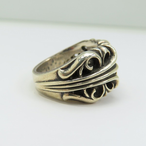 実際に弊社で買取させて頂いた【インボイス原本】CHROME HEARTS/クロムハーツ K&Tリング 20.5号の画像 4枚目