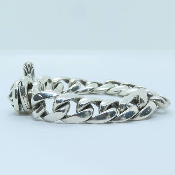 実際に弊社で買取させて頂いたCHROME HEARTS/クロムハーツ  クラシックリンククリップ ブレスレットの画像 2枚目