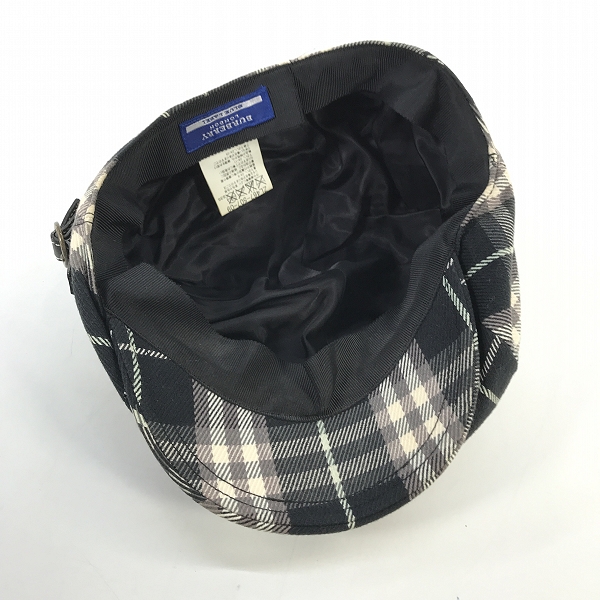 実際に弊社で買取させて頂いたBURBERRY BLUE LABEL/バーバリーブルーレーベル キャスケット ZL467-507-09/57の画像 4枚目