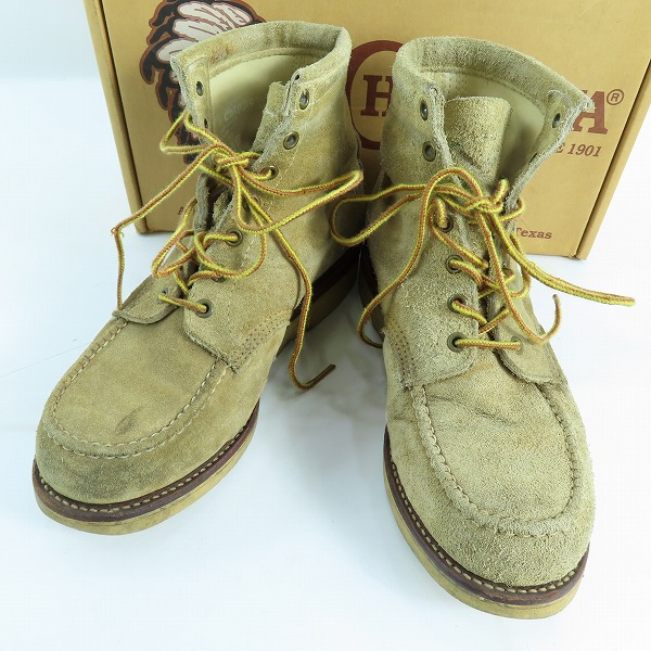 実際に弊社で買取させて頂いたCHIPPEWA/チペワ モックトゥワークブーツ 29492 /8EE