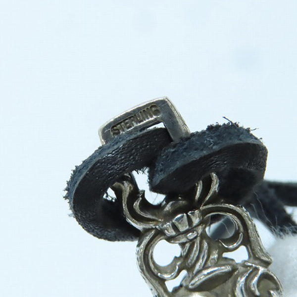 実際に弊社で買取させて頂いた【レシート付き】CHROME HEARTS/クロムハーツ DAGGER HEART/ダガーハートペンダントの画像 6枚目