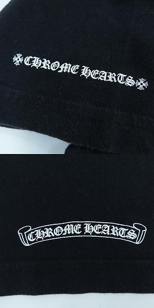 実際に弊社で買取させて頂いた【JPタグ】Chrome Hearts/クロムハーツ Vertical Logo バーティカル ロゴ プリント 半袖 Tシャツ 2212-304-0785/Lの画像 6枚目