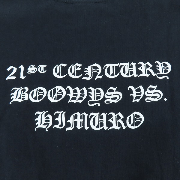 実際に弊社で買取させて頂いたCHROME HEARTS/クロムハーツ 氷室京介  21st BOOWY VS HIMURO Tシャツ /Mの画像 5枚目