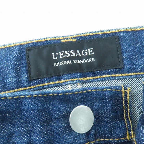 実際に弊社で買取させて頂いたJOURNAL STANDARD L'ESSAGE/ジャーナルスタンダード レサージュ デニムパンツ/36の画像 3枚目