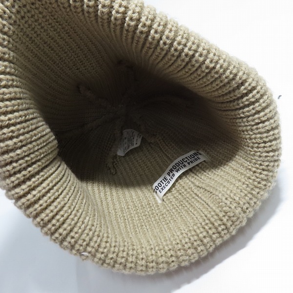 実際に弊社で買取させて頂いたCOOTIE PRODUCTIONS/クーティープロダクションズ ニットキャップ の画像 2枚目