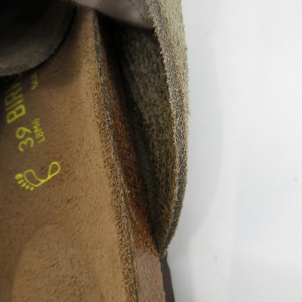 実際に弊社で買取させて頂いたBIRKEN STOCK/ビルケンシュトック ZURICH/チューリッヒ サンダル 050461/39の画像 6枚目