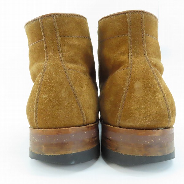 実際に弊社で買取させて頂いたAlden/オールデン スエード/スウェード レザー レースアップ ブーツ 45635H/8の画像 1枚目