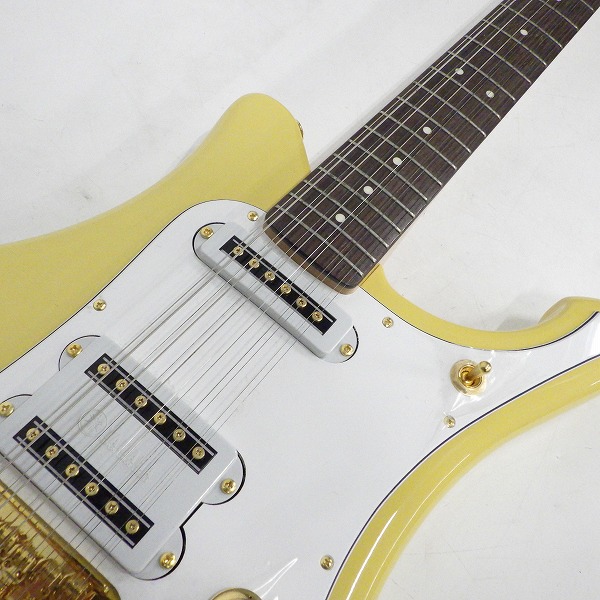 実際に弊社で買取させて頂いた★【難有り】YAMAHA/ヤマハ SG-12AS/VY ビザール 12弦エレキギター1996年製 ハードケース付の画像 5枚目