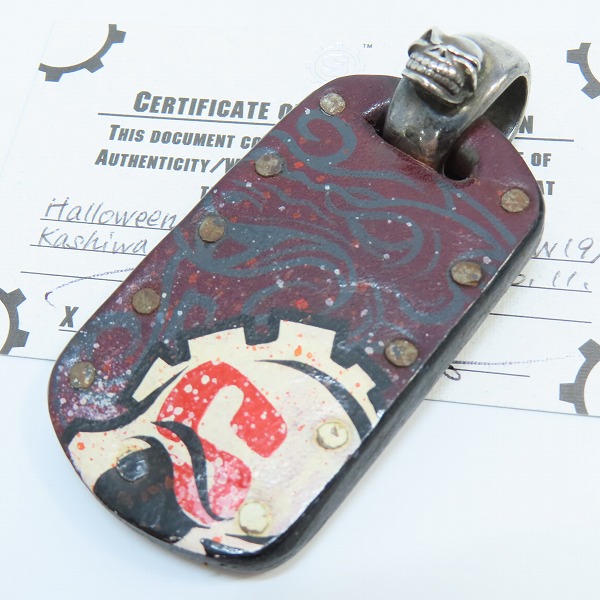 実際に弊社で買取させて頂いた【ギャラ付き】STARLINGEAR/スターリンギア レザードッグタグ 2006 ハロウィン