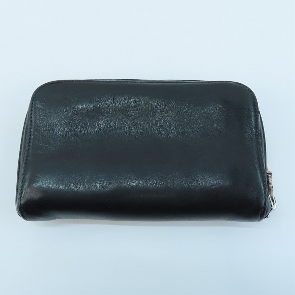 実際に弊社で買取させて頂いた【インボイス原本】CHROME HEARTS/クロムハーツ REC F ZIP MINI/レックF ジップミニ ラウンドジップウォレット