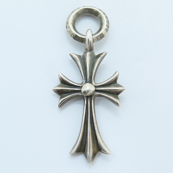 実際に弊社で買取させて頂いたCHROME HEARTS/クロムハーツ タイニーCHクロスチャームの画像 2枚目