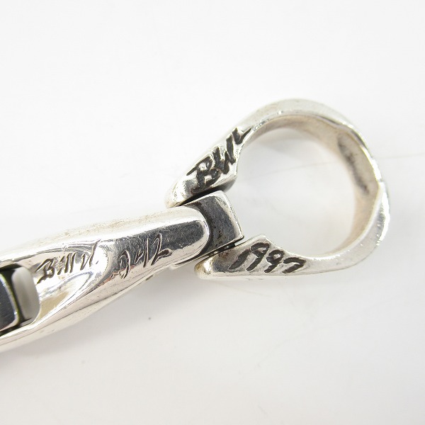 実際に弊社で買取させて頂いた【ギャラ付き】Bill Wall Leather/BWL/ビルウォールレザー スムース Uジョイント ブレスレットの画像 4枚目