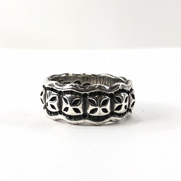 実際に弊社で買取させて頂いたBill Wall Leather/BWL/ビルウォールレザー ミニクロスリング/21号の画像 2枚目