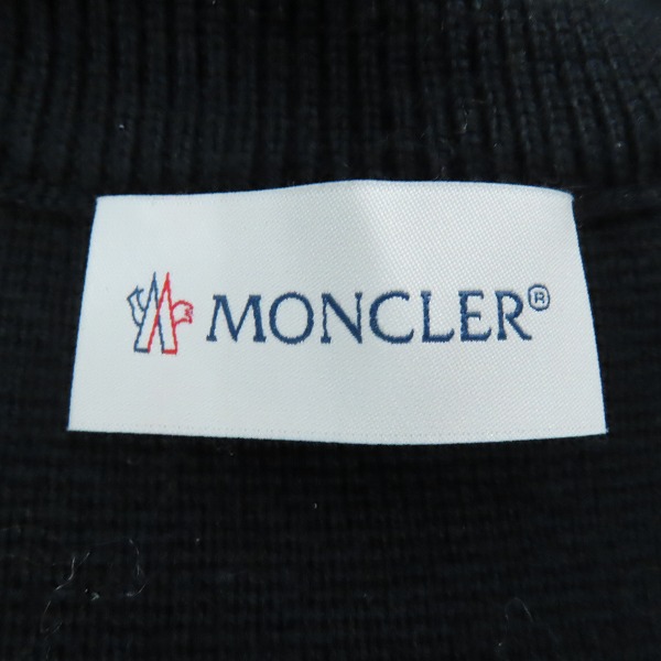実際に弊社で買取させて頂いた【JPタグ】MONCLER/モンクレール CARDIGAN TRICOT ニット 切替ナイロン ダウンジャケット J20919B50700/Mの画像 2枚目