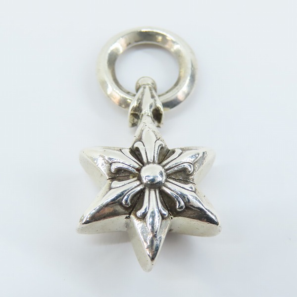 実際に弊社で買取させて頂いたCHROME HEARTS/クロムハーツ STAR 6P POINT/6ポイント スター ペンダントの画像 2枚目