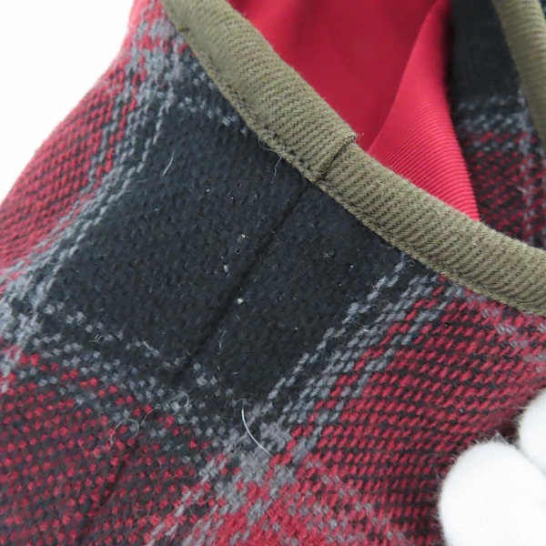 実際に弊社で買取させて頂いたTHE FLAT HEAD/ザ フラットヘッド ウール チェックベスト WV-04/38の画像 5枚目