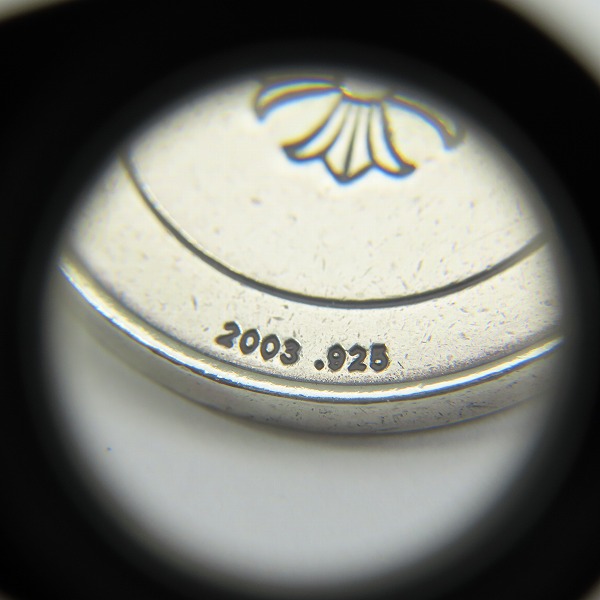 実際に弊社で買取させて頂いたCHROME HEARTS/クロムハーツ エンジェルメダルチャームV1 FUCK YOUの画像 4枚目