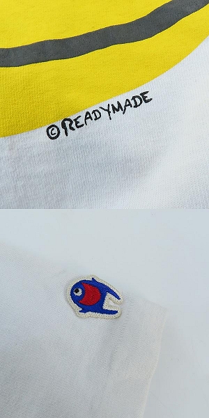 実際に弊社で買取させて頂いたREADYMADE/レディメイド COLLAPSED FACE T-SHIRT/Tシャツ RE-CO-WH-00-00-143/Lの画像 9枚目