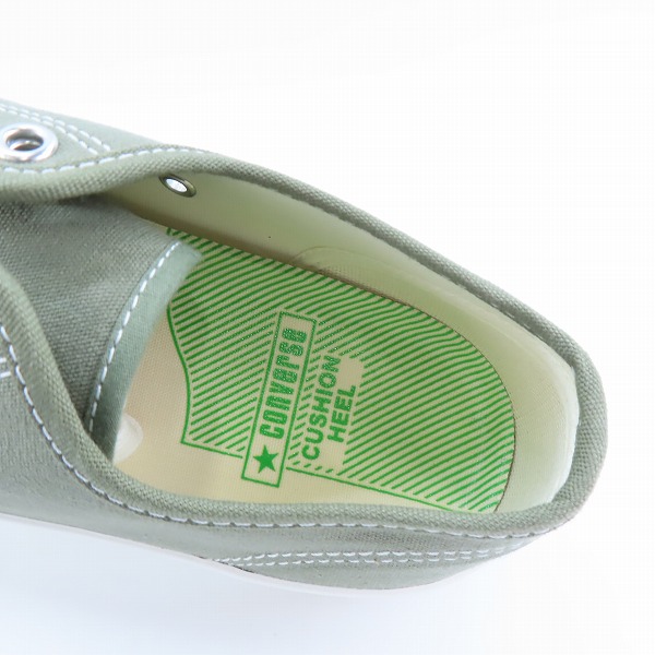 実際に弊社で買取させて頂いたCONVERSE/コンバース アディクト ジャックパーセル スニーカー カーキ 1CL858 28の画像 4枚目