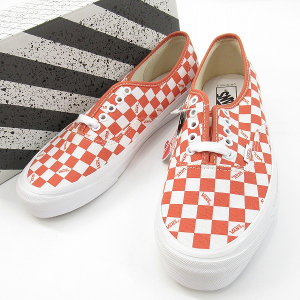実際に弊社で買取させて頂いた【未使用】VANS/バンズ OG AUTHENTIC LX アナハイム チェッカースニーカー/28.0