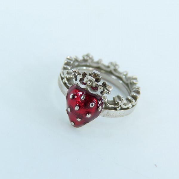 実際に弊社で買取させて頂いたJustin Davis/ジャスティンデイビス STRAWBERRY SWITCH BLADE リング/指輪 SRJ2020/2号
