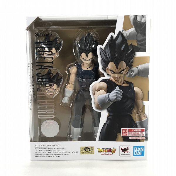 実際に弊社で買取させて頂いた【未開封】BANDAI/バンダイ S.H.Figuartsドラゴンボール超 スーパーヒーロー ベジータ SUPER HERO