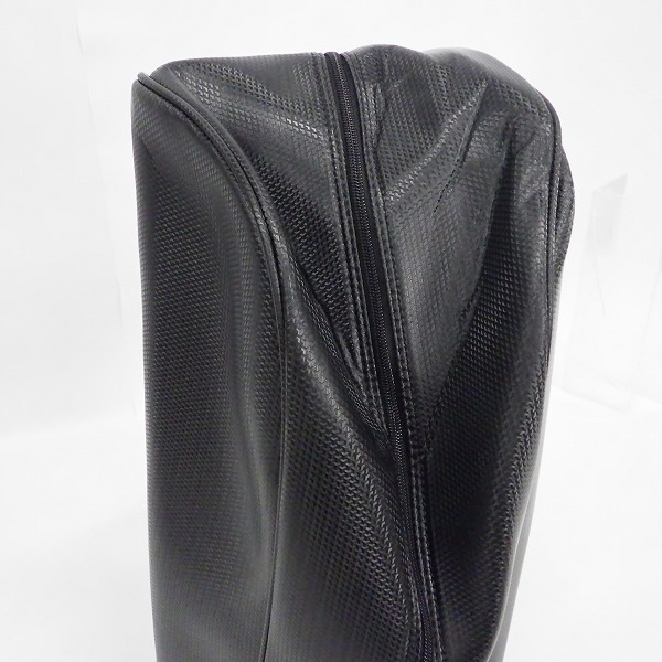 実際に弊社で買取させて頂いたle coq sportif/ルコック スポルティフ QQBTJJ03  9.5型 6分割キャディバッグ ブラック×レッドの画像 9枚目