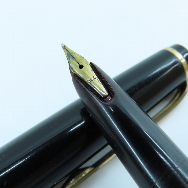 実際に弊社で買取させて頂いたMONTBLANC/モンブラン ペン先刻印 585 万年筆