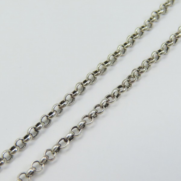 実際に弊社で買取させて頂いたCHROME HEARTS/クロムハーツ ロールチェーン/ネックチェーン ネックレス 16inchの画像 3枚目