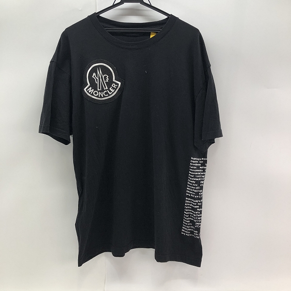 実際に弊社で買取させて頂いた【JPタグ】MONCLER/モンクレール ジーニアス MAGLIA T-SHIRT 半袖Tシャツ G10928C73210 XL