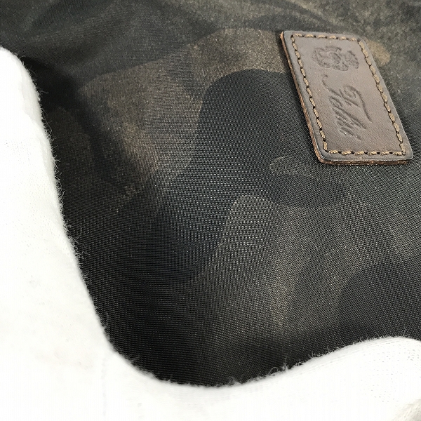 実際に弊社で買取させて頂いたFelisi/フェリージ ナイロン×レザー ポーチ/512の画像 7枚目