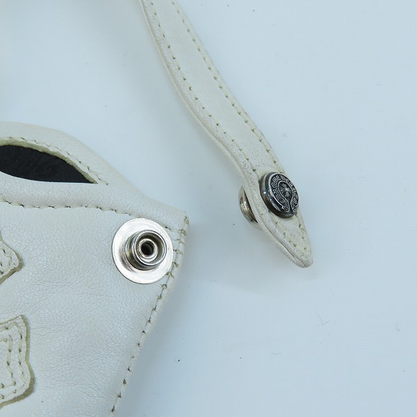 実際に弊社で買取させて頂いたCHROME HEARTS/クロムハーツ フォンポーチ モバイルケースの画像 5枚目