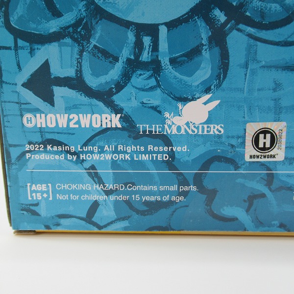 実際に弊社で買取させて頂いたCOWAWA by kasing lung x how2work hk labubu/ラブブ ソフビ オレンジの画像 9枚目