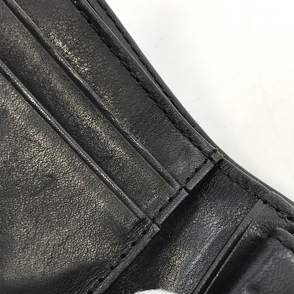 実際に弊社で買取させて頂いたHYSTERIC GLAMOUR/ヒステリックグラマー ロゴスタッズ ミニウォレット/財布の画像 8枚目