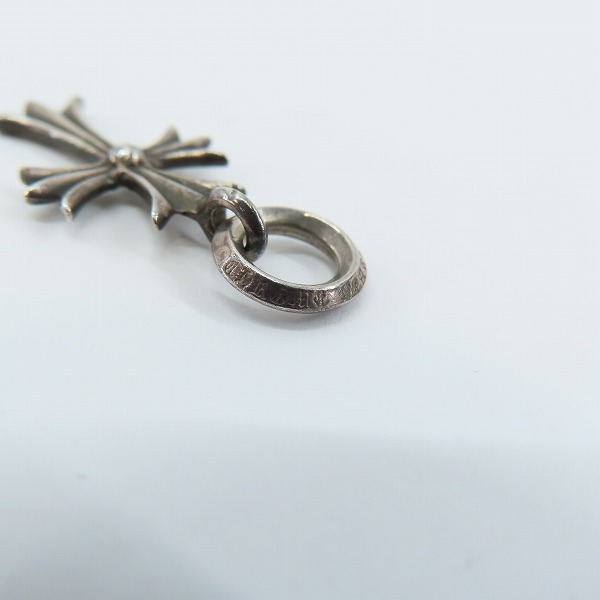 実際に弊社で買取させて頂いたCHROME HEARTS/クロムハーツ タイニーCHクロス チャーム w/1ダイヤの画像 4枚目