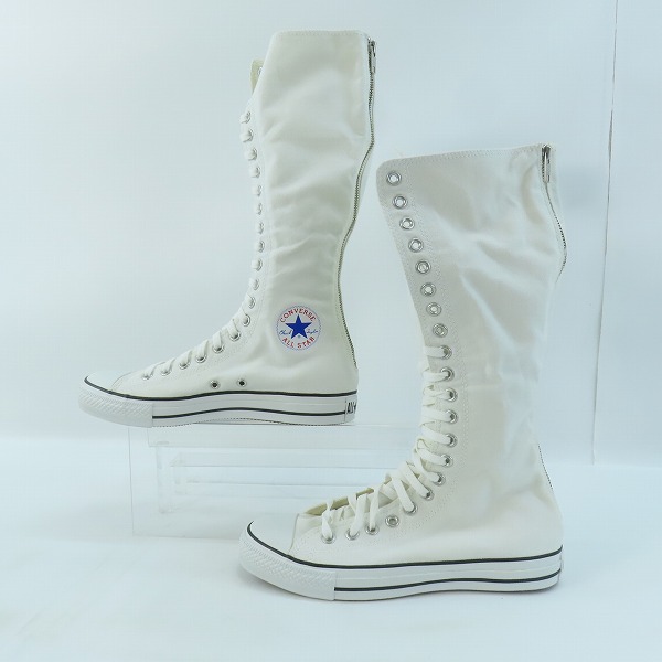 実際に弊社で買取させて頂いた【未使用】CONVERSE/コンバース ALL STAR XX-HI ロングスニーカー 1R102/26.5の画像 3枚目