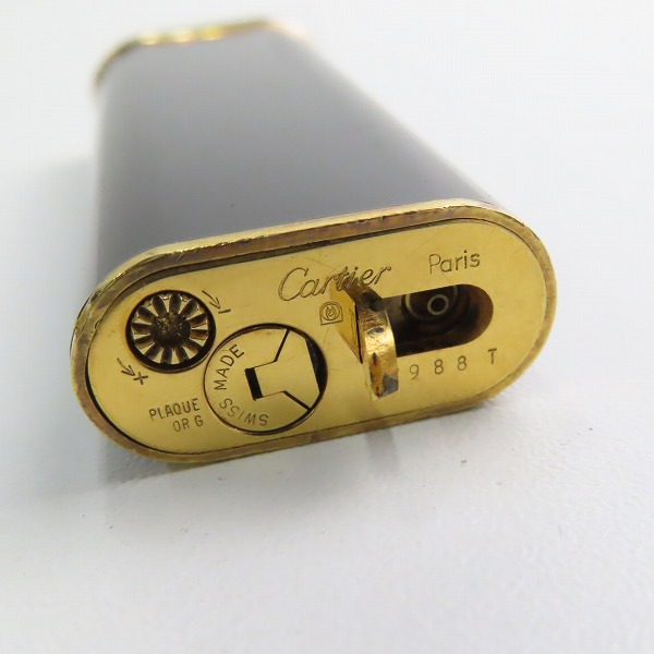 実際に弊社で買取させて頂いたCartier/カルティエ トリニティ ガスライターの画像 4枚目