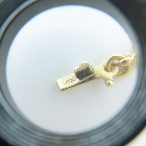 実際に弊社で買取させて頂いたCHROME HEARTS/クロムハーツ 22K タイニーE CHプラス ブレスレット 11リンク ｗ/両面ダイヤパヴェの画像 6枚目