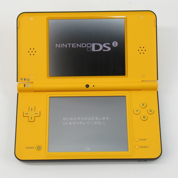 実際に弊社で買取させて頂いた任天堂/Nintendo ニンテンドー DSi LL 本体 イエロー UTL-001【簡易動作確認済】の画像 1枚目