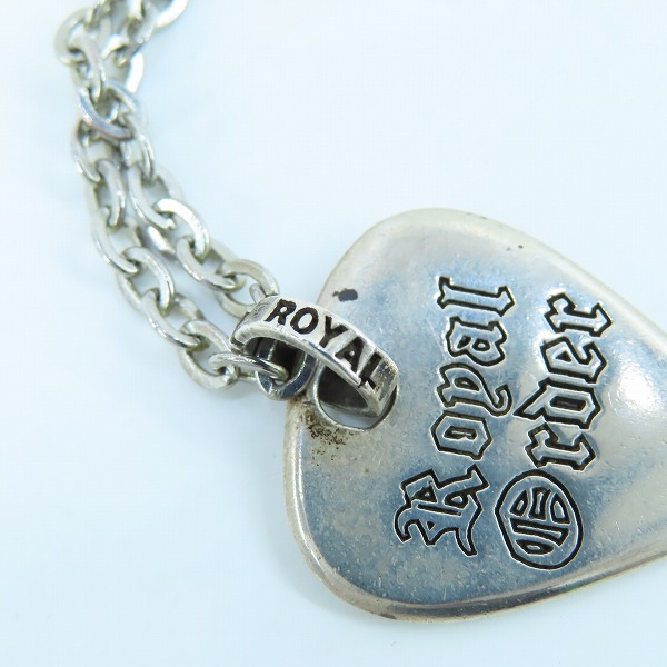 実際に弊社で買取させて頂いたROYAL ORDER/ロイヤルオーダー ギターピック クラウン ネックレスの画像 4枚目