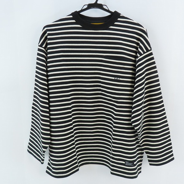 実際に弊社で買取させて頂いたFAT/エフエーティー ボーダー ワイド長袖カットソー F32310-CT12-AB /TITCH