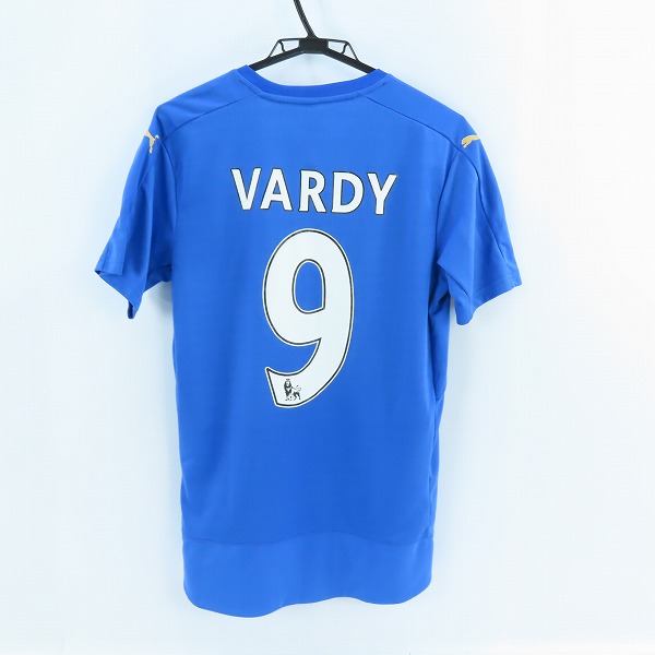 実際に弊社で買取させて頂いたPUMA/プーマ 17-18 LEICESTER CITY/レスターシティ サッカー レプリカ KING POWER ジェイミー・ヴァーディ #9 748933の画像 1枚目