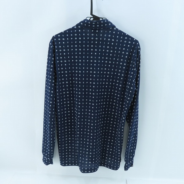 実際に弊社で買取させて頂いたle coq sportif/ルコックスポルティフ GOLF 長袖ポロシャツ Lの画像 1枚目