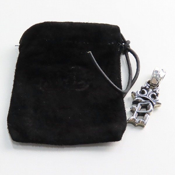 実際に弊社で買取させて頂いたBill Wall Leather/BWL/ビルウォールレザー B イニシャル クラウン ペンダント の画像 5枚目